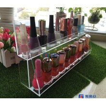 Vente en gros Custom Black Acrylic Nailpolish Organizer with Logo